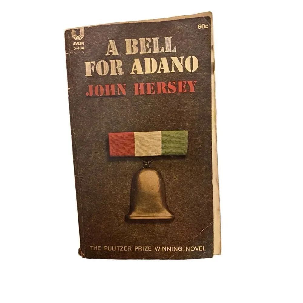 A Bell For Adano By John Hersey Paperback Book Novel